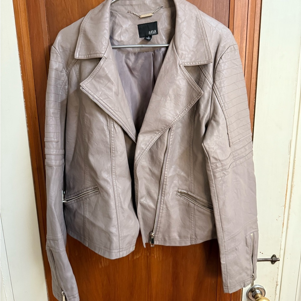 a.n.a faux leather jacket